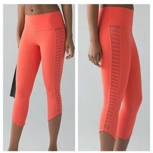 Lululemon Sunshine Salutation Cropped Leggings